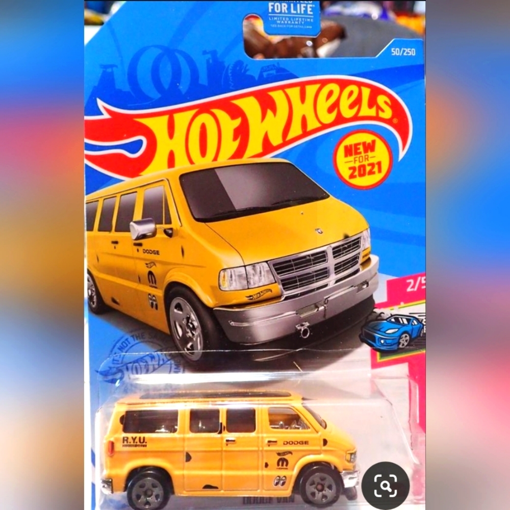DODGE VAN hot wheels